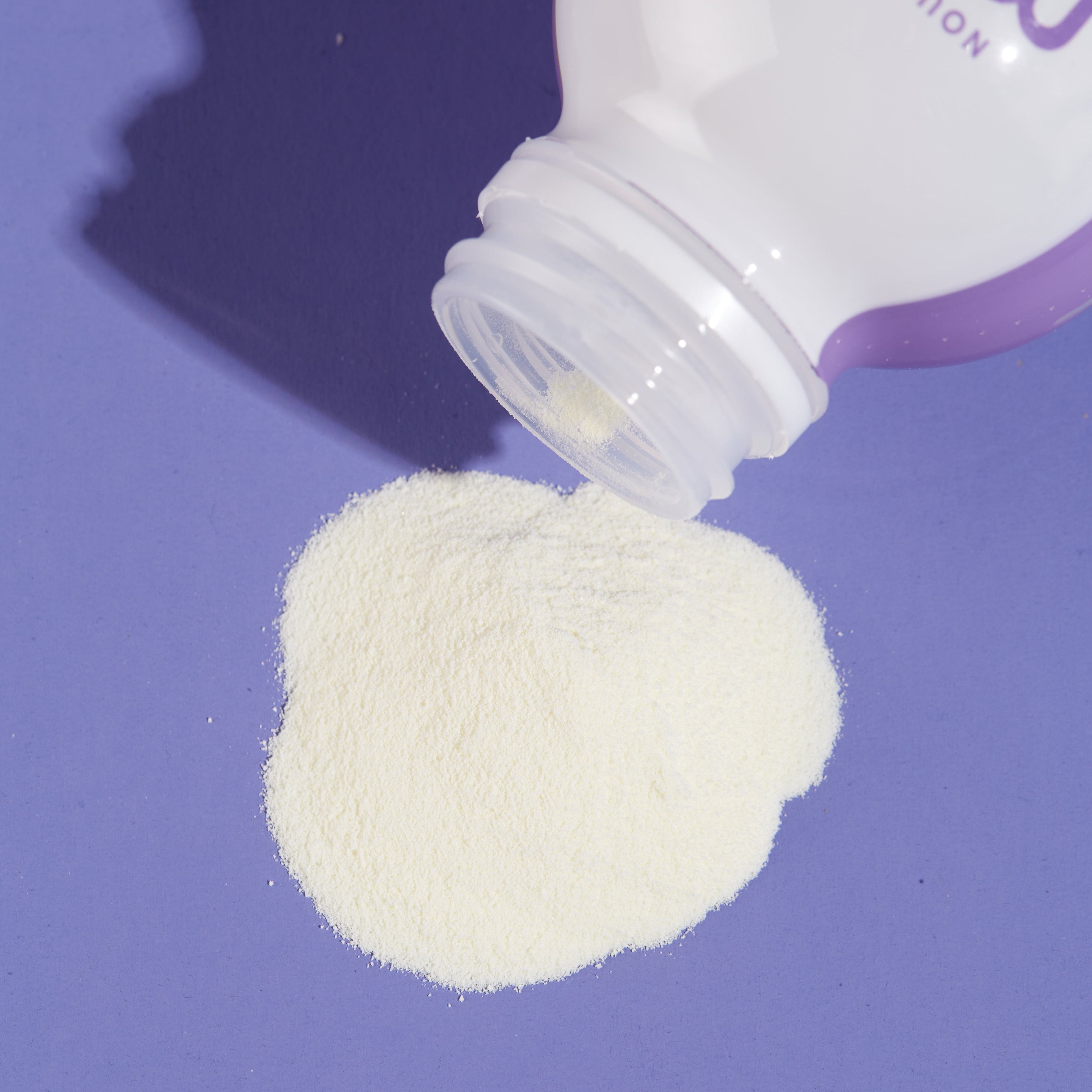 Mamacare maternal nutrition powder — 40g bottle with calcium, iron, DHA, and prebiotic fibers