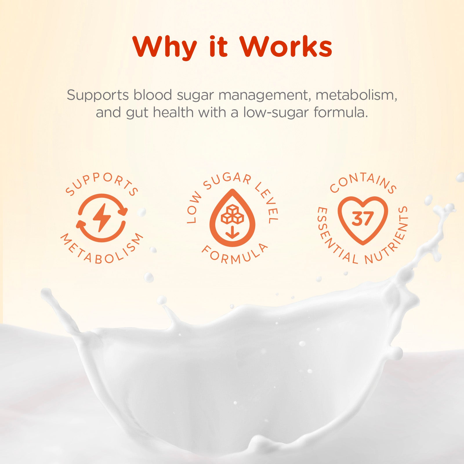 Mamacare diabetic nutrition powder, 3-pack 500g jars for blood sugar support